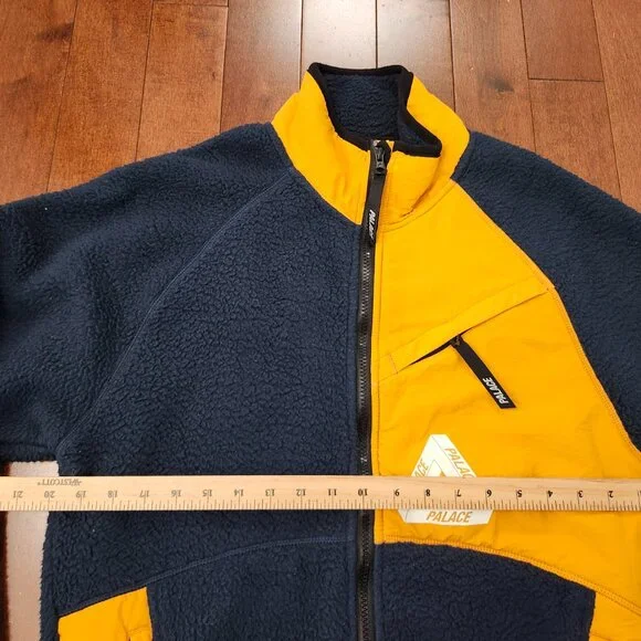 Palace Skateboard Polartec Polar Fleece Tech Jacket men's size medium - Picture 9 of 10